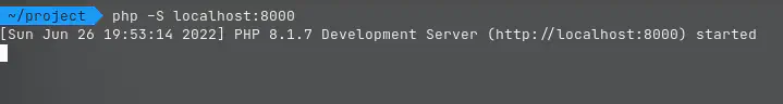 تشغيل سيرفر ويب خارج Docker